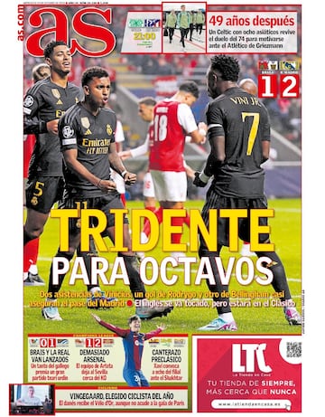 Las portadas de AS de octubre