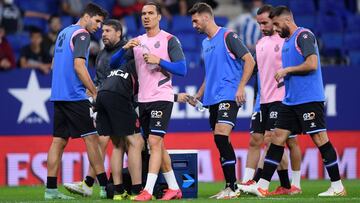 El Espanyol, ante el Cádiz.