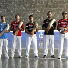 Goikoetxea e Irastorza, las estrellas del Jai Alai de Madrid