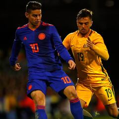 James resalta el nivel: "Será difícil armar la lista de 23"