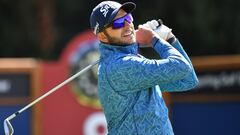 Dean Burmester en el d&iacute;a dos del Omega European Masters 2021.