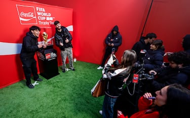 07/02/26 
EVENTO FIFA WORLD CUP 26 TROPHY TOUR COCACOLA SANTIAGO BERNABEU