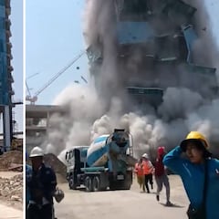 Colapsa un rascacielos en Bangkok tras un terremoto de magnitud 7,8: la escena es aterradora
