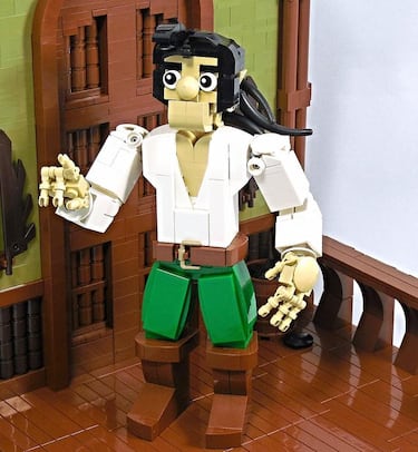 Monkey Island 2 recreado con piezas de LEGO