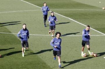 Marcelo, Casemiro y Cristiano Ronaldo