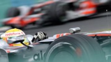 <b>Dominaron</b> Hamilton y Kovalainen, los dos pilotos de la escudería angloalemana, dominaron las últimas tandas de libres.