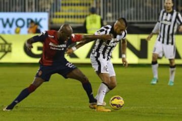 Juventus, con gran actuación de Vidal, triunfó sin mayores problemas en su visita al Cagliari.