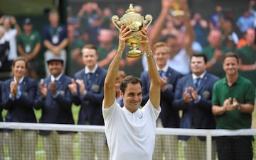 Federer hace historia: levanta su octavo Wimbledon