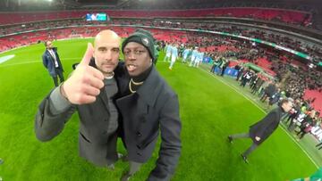 El City campeón, desde dentro: Mendy fue con una cámara 360º