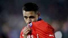 Alexis S&aacute;nchez celebr&oacute; el primer t&iacute;tulo de Chile en la Copa Am&eacute;rica.