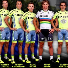 Contador ya tiene escuderos para el Tour: Majka, Kreuziger...