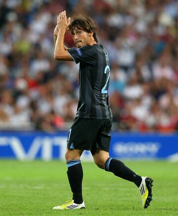 Oon 18 September 2012 David Silva's talents for both Manchester City and Spain were recognised by Real Madrid fans in a Champions League group stage meeting.