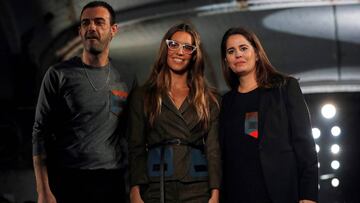 Ona Carbonell, en el centro.