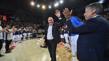 27/04/25 PARTIDO BALONCESTO ACB ENDESA
BILBAO BASKET - UCAM MURCIA
CELEBRACION COPA TROFEO FIBA EUROPE CUP
JAUME PONSARNAU CAMPEON