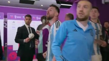 Esto pasó justo antes del “¿Qué mirás bobo?” de Messi: revelación de Netflix