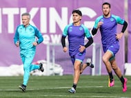 24/02/26 REAL VALLADOLID ENTRENAMIENTO
ESCRIBA , MAROTO Y TOMEO