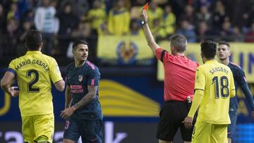 Vitolo vio la tarjeta roja.