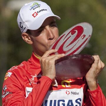 Vincenzo Nibali conquistó la Vuelta a España 2010 cuando militaba en las filas del Liquigas.
