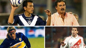 Méndez, Hernández y García Aspe tuvieron un paso efímero por Argentina.