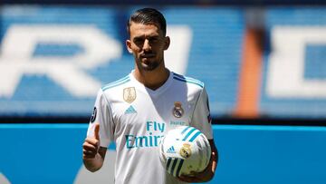 Ceballos, presentado como nuevo jugador del Real Madrid.