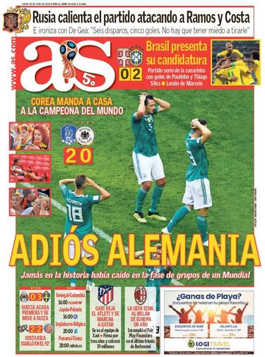 Partidos del Mundial de fútbol 2018 hoy, jueves 28 de junio