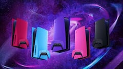 PS5 destapa sus nuevas cubiertas inspiradas en la galaxia: llegan nuevos colores