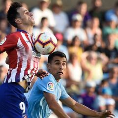 Sonrojante dato del Atleti en Balaídos: ni un remate a puerta