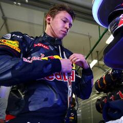 Kvyat no necesita la ayuda de un psicólogo para seguir adelante