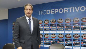 Tino Fern&aacute;ndez, presidente del Deportivo de la Coru&ntilde;a