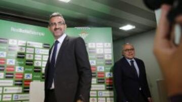 Eduardo Macià, con Ollero detrás.