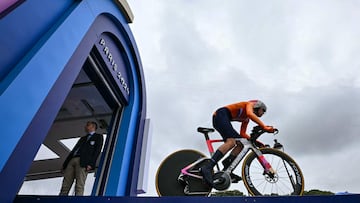 Todo preparado para la salida del Tour femenino en Róterdam