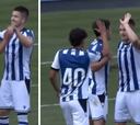El insólito gol de la Real con el que las redes no dan crédito: vean lo que hace el balón
