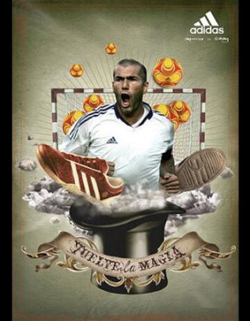 Zidane icono de la publicidad