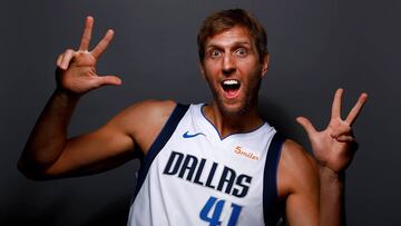 Dirk Nowitzki, ex jugador alemán de los Dallas Mavericks de la NBA