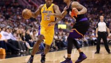 Metta World Peace en un partido contra los Suns.