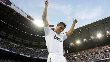 Over 85,000 fans were at Cristiano's unveiling as a Real Madrid player in summer 2009.