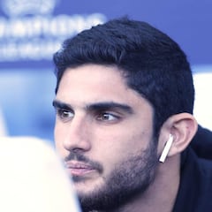 Guedes lleva 72 días de baja y su reto es estar listo ante el Atalanta