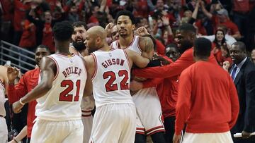 El éxtasis de Chicago... y la 'no celebración' de Derrick Rose
