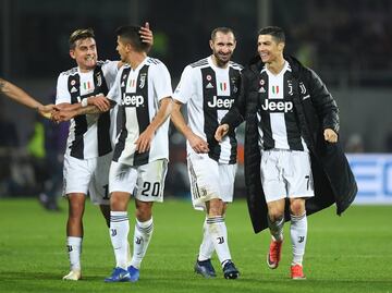 Juan Guillermo Cuadrado fue titular, puso el pase del segundo gol y jugó 83 minutos en la victoria 3-0. Juventus es líder y sigue invicto en Italia.