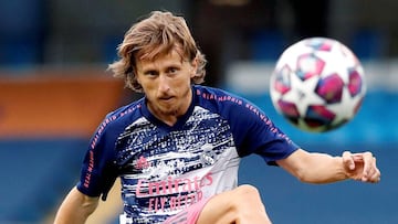 Modric, jugador del Real Madrid.