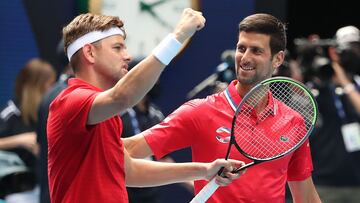 Djokovic usar¨¢ Par¨ªs-Bercy como banco de pruebas de la Davis