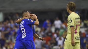 Cruz Azul golea al Am&eacute;rica en la jornada 13 del Apertura 2019