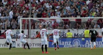 Bacca descontó ante Real Madrid y completó 20 goles en la Liga BBVA.