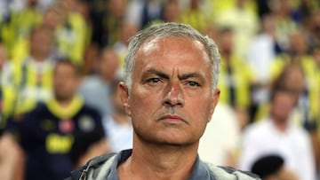 Soccer Football - Super Lig - Fenerbahce v Galatasaray - Sukru Saracoglu Stadium, Istanbul, Turkey - September 21, 2024 Fenerbahce coach Jose Mourinho before the match REUTERS/Umit Bektas