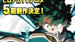 My Hero Academia – Temporada 5: ¿cuántos capítulos tendrá en total? Duración