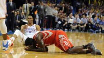 Durant arrasa en el reencuentro de Westbrook y Beverley