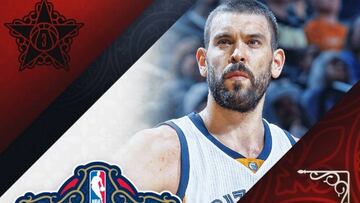 Marc Gasol estará en el All Star con Westbrook, Cousins...