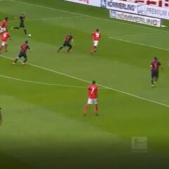 Imaginense el mejor gol creado jamás por Xavi e Iniesta y luego vean este gol del Leipzig: bárbaro