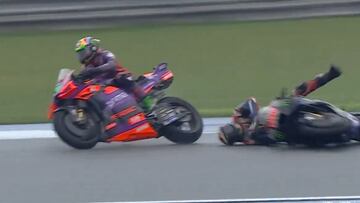 Morbidelli arruinó al mejor Quartararo: “Entró como un loco”