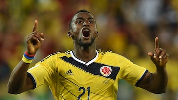 Jakcson Martínez en el Mundial de Brasil 2014 en la Selección Colombia